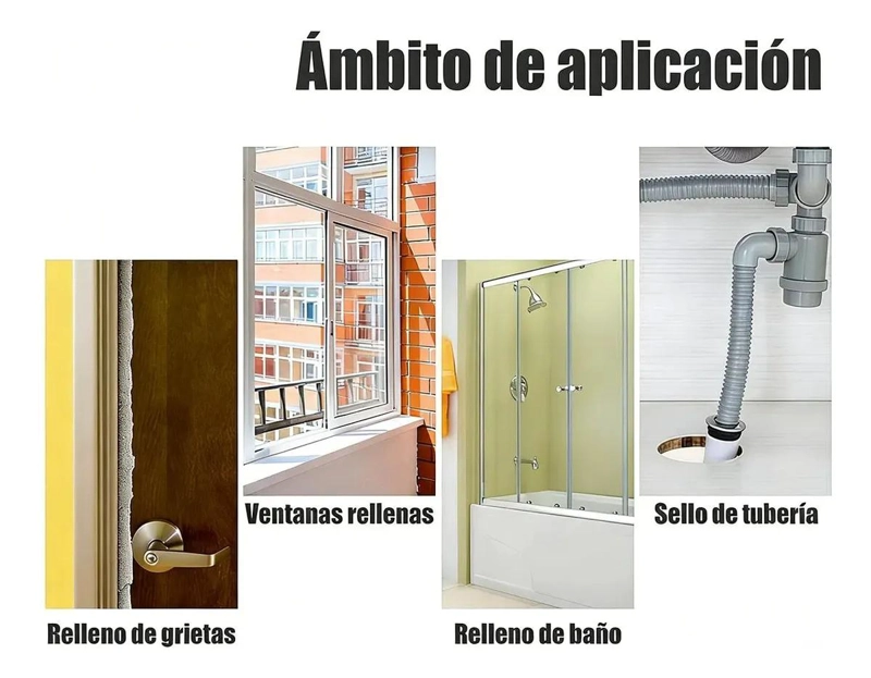 PISTOLA DE ESPUMA DE POLIURETANO PARA APLICACION PRECISA Y EFICIENTE - 4
