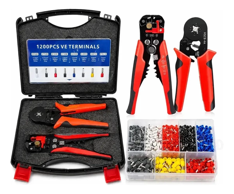 ALICATE CRIMPADOR PARA TERMINAL 44.45 CM - 1