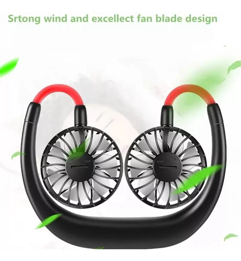 VENTILADOR PORTATIL USB DE CUELLO CON VELOCIDADES AJUSTABLES - 2