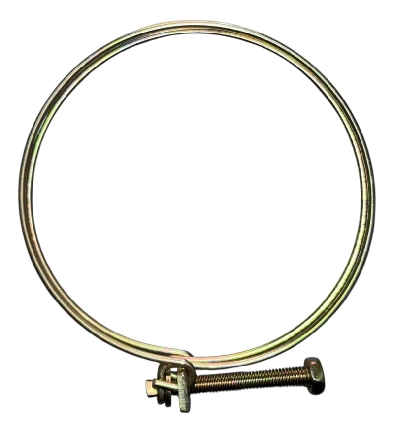 PACK DE 4 ABRAZADERAS DE ACERO INOXIDABLE PARA MANGUERAS - 4