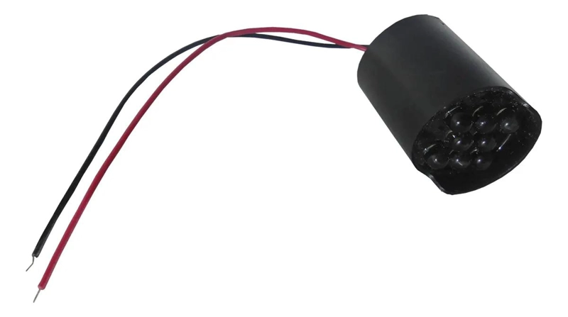 CLUSTER LED 26MM 8 LUCES ROJAS 60º 8V 40MA - 1
