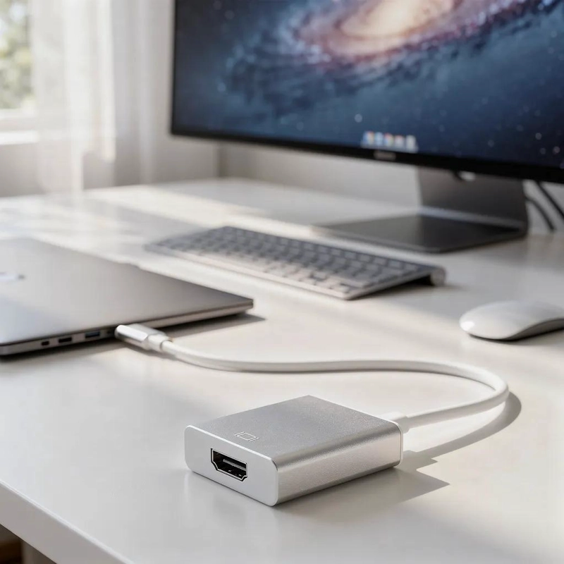 ADAPTADOR USB TIPO C A HDMI 4K PARA CONEXIONES ESTABLES - 2