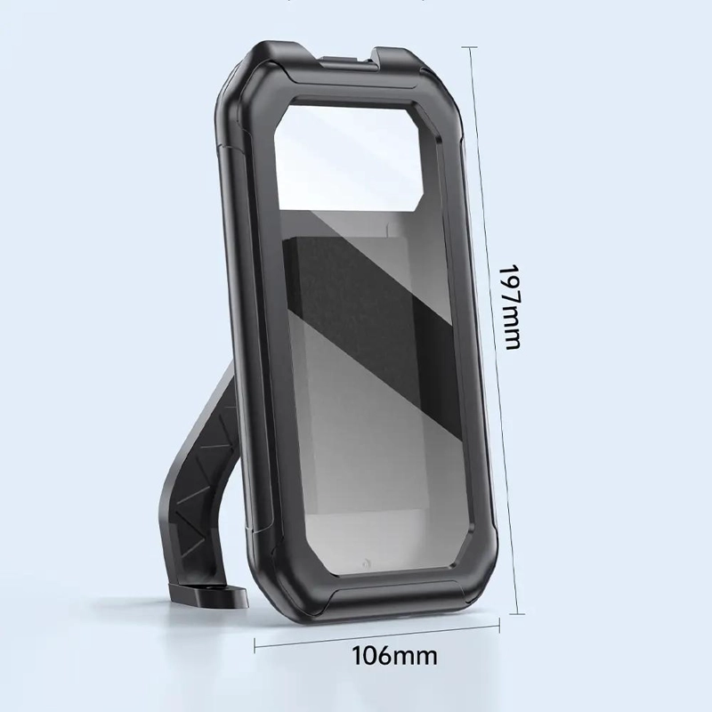 SOPORTE CELULAR IMPERMEABLE 360° PARA BICICLETA Y MOTO - 2