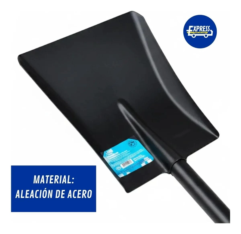 PALA CUADRADA METALICA MULTIPROPOSITO DE 1 METRO - 3