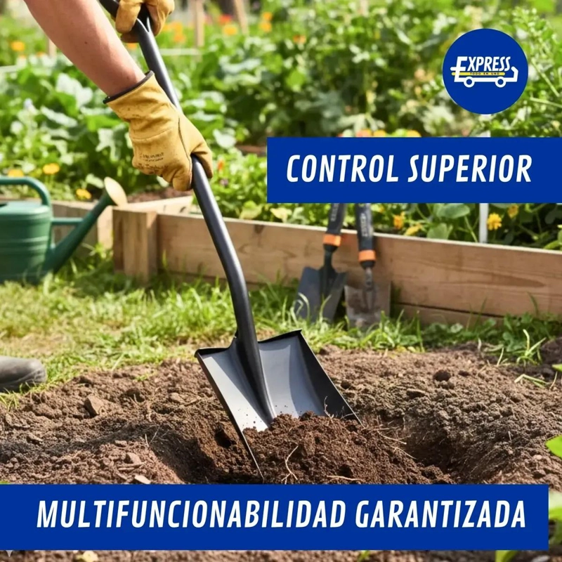 PALA CUADRADA METALICA MULTIPROPOSITO DE 1 METRO - 6