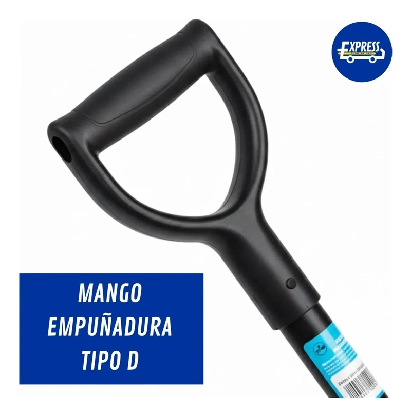 PALA CUADRADA METALICA MULTIPROPOSITO DE 1 METRO - 7