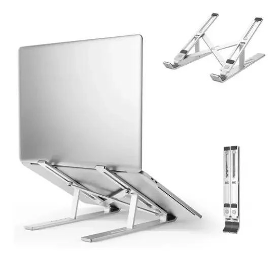 SOPORTE DE ALUMINIO AJUSTABLE PARA NOTEBOOK PORTATIL - 3
