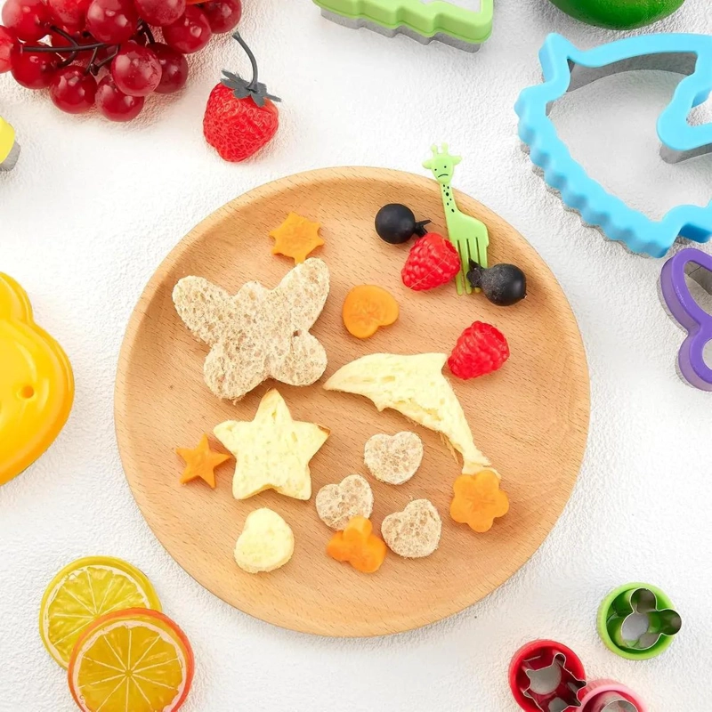 SET DE 55 CORTADORES PARA GALLETAS, SANDWICH, FRUTAS Y MUFFINS - 5