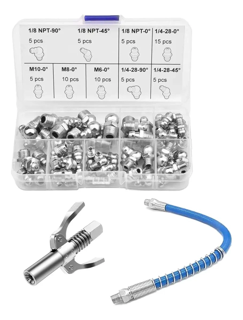 KIT DE 67 PIEZAS PARA ENGRASE Y MANTENIMIENTO DE MAQUINARIA - 6