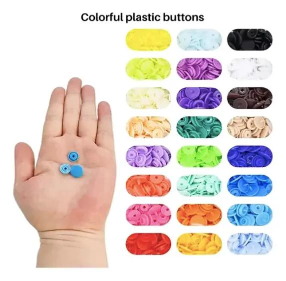 PINZA REMACHADORA Y BROCHES PLASTICOS PARA COSTURA 270 PIEZAS - 4