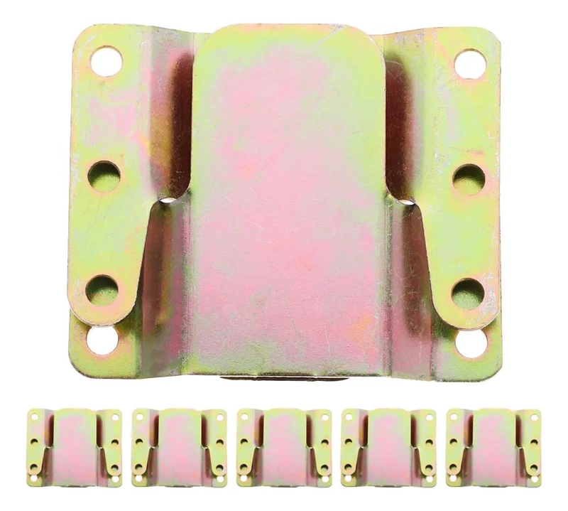 PACK DE 20 PARES DE CONECTORES METALICOS PARA MUEBLES - 1