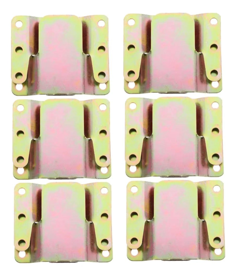 PACK DE 20 PARES DE CONECTORES METALICOS PARA MUEBLES - 9