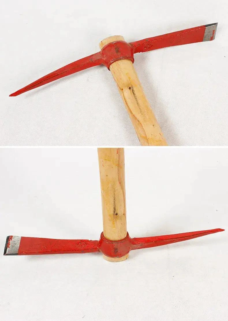 PICOTA PUNTA PALA CON MANGO DE MADERA DE 90 CM - 3
