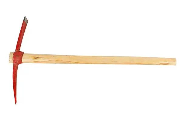 PICOTA PUNTA PALA CON MANGO DE MADERA DE 90 CM - 4