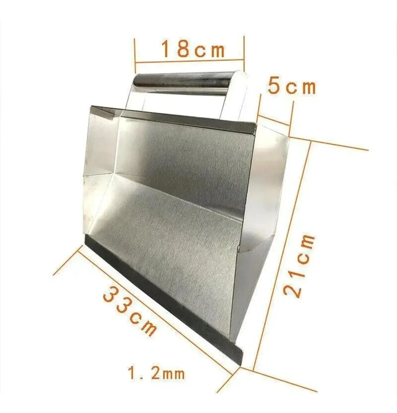 PALETA DE ENYESADO DE ACERO INOXIDABLE PARA PROFESIONALES - 7