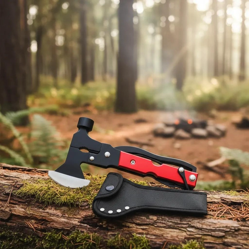 MULTIHERRAMIENTA PLEGABLE PARA CAMPING Y SUPERVIVENCIA - 5