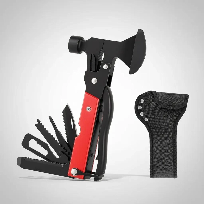 MULTIHERRAMIENTA PLEGABLE PARA CAMPING Y SUPERVIVENCIA - 6