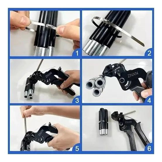 ALICATE PARA ABRAZADERAS METALICAS 13MM - 2