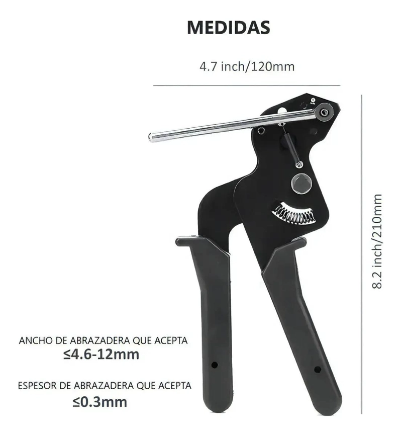 ALICATE PARA ABRAZADERAS METALICAS 13MM - 5