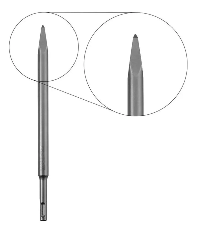CINCEL DE ACERO ESPECIAL PARA ROTOMARTILLO SDS PLUS 250MM - 2