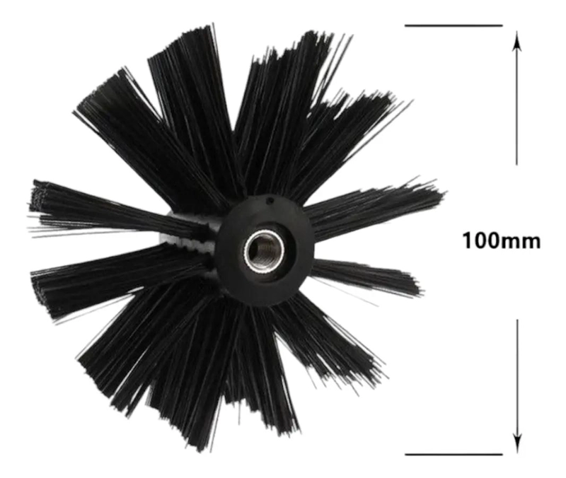 PACK DE CEPILLOS PARA LIMPIEZA DE CHIMENEAS - 2