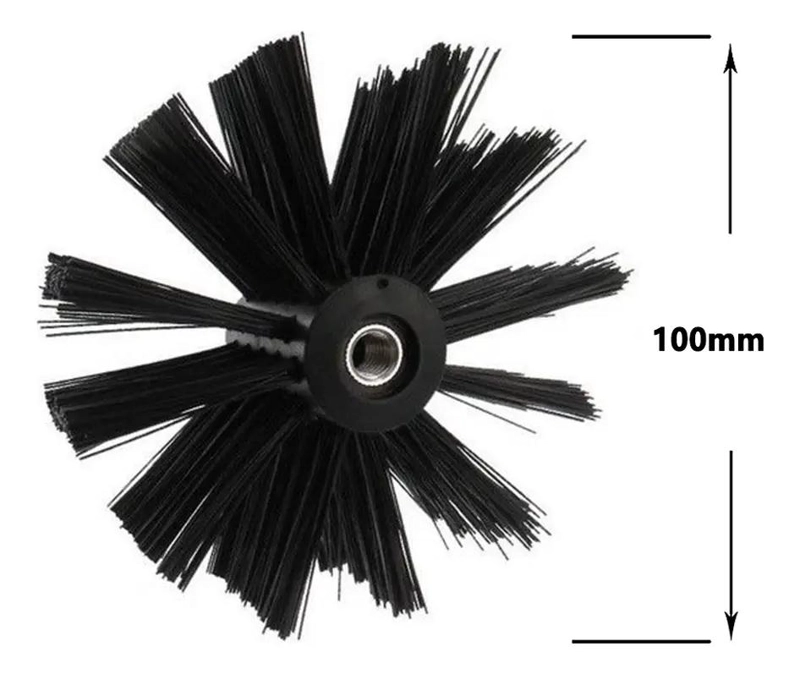 PACK DE CEPILLOS PARA LIMPIEZA DE CHIMENEAS - 3