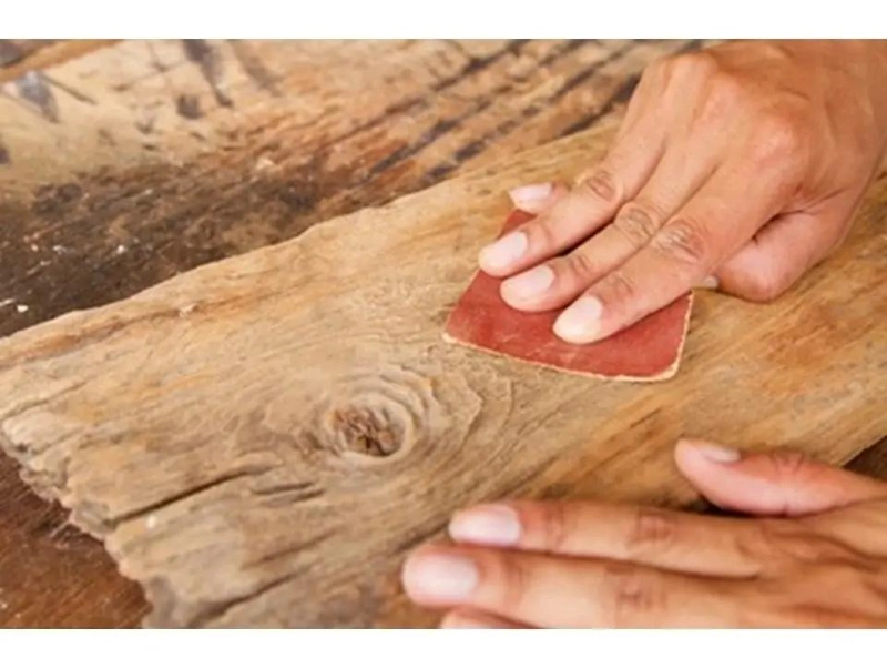 PLIEGO LIJA MADERA PAPEL KRAFT ESMERIL GRANO 120 PARA LIJADO - 3