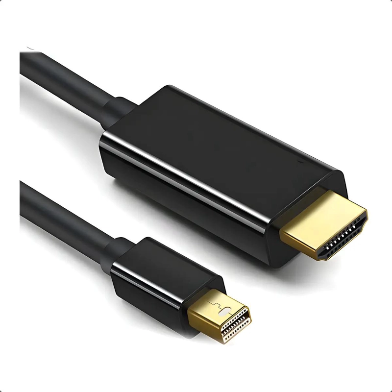 CABLE MINI DISPLAYPORT A HDMI 1.8M PARA CONEXION DE PANTALLAS - 1
