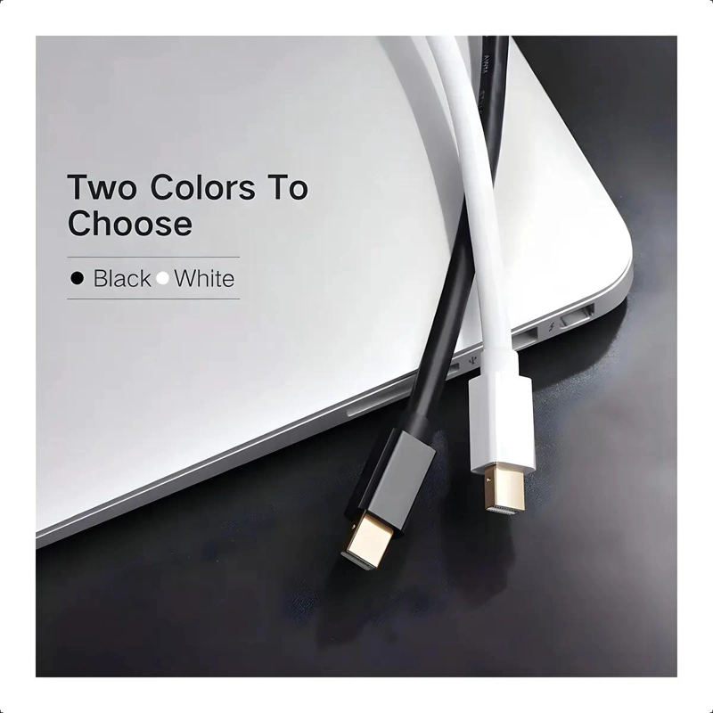 CABLE MINI DISPLAYPORT A HDMI 1.8M PARA CONEXION DE PANTALLAS - 7