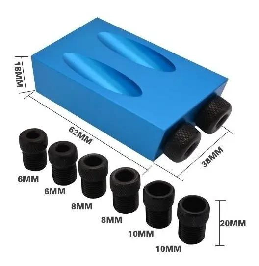 PLANTILLA OCULTADORA DE TORNILLOS PARA MADERA - 3