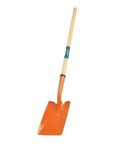 PALA CUADRADA INFANTIL CON MANGO DE MADERA PARA JARDINERIA - 1