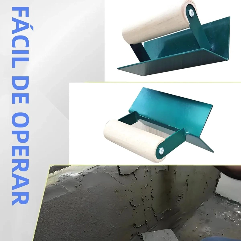 KIT DE LLANAS DE ACERO INOXIDABLE PARA CONCRETO - 9