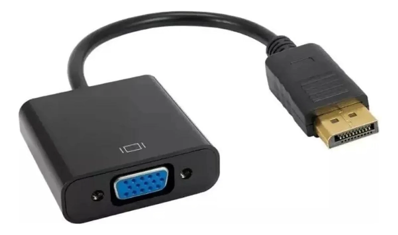 ADAPTADOR DISPLAYPORT MACHO A VGA HEMBRA PARA CONEXIONES - 2