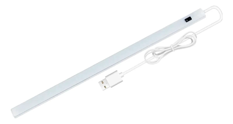 BARRA DE LUZ LED USB CON SENSOR DE MOVIMIENTO 30CM - 1