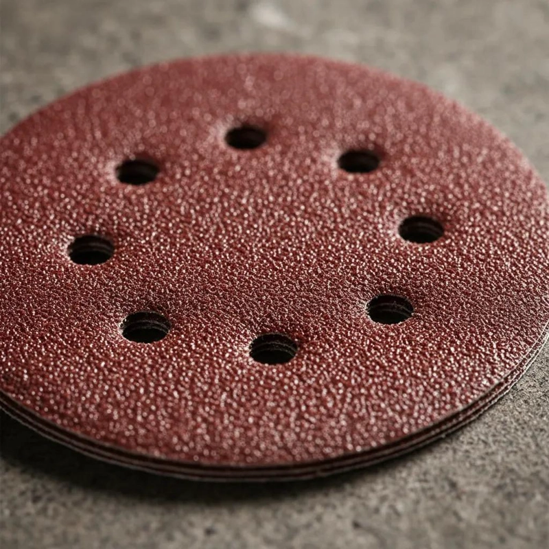 SET DE 120 LIJAS VELCRO DE 5 PULGADAS PARA MADERA Y METAL - 8