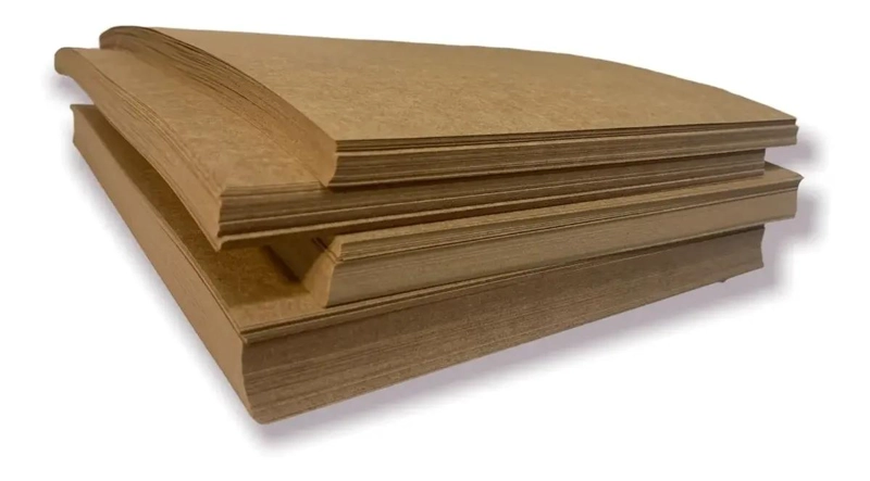 PAPEL KRAFT A3 125 GR 100 HOJAS PARA MANUALIDADES - 1