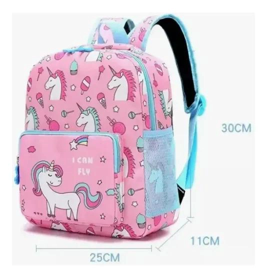 MOCHILA INFANTIL IMPERMEABLE UNICORNIO PARA JARDIN - 2