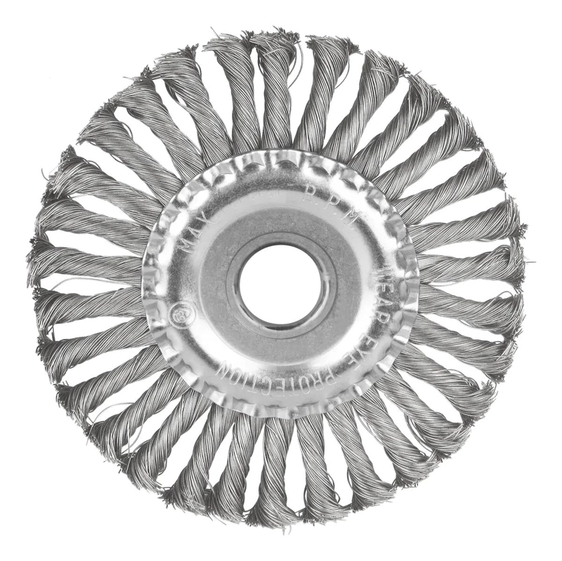 ESCOBILLA CIRCULAR GRUESA PARA ESMERIL DE 7 PULGADAS - 1