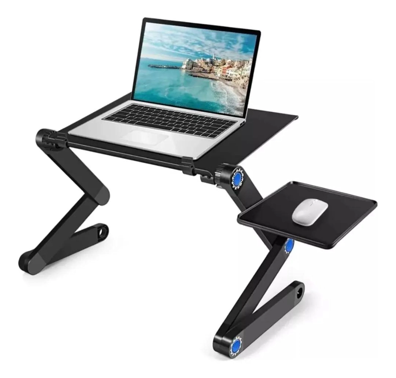 MESA AJUSTABLE PLEGABLE PARA LAPTOP EN CAMA O SOFA - 1