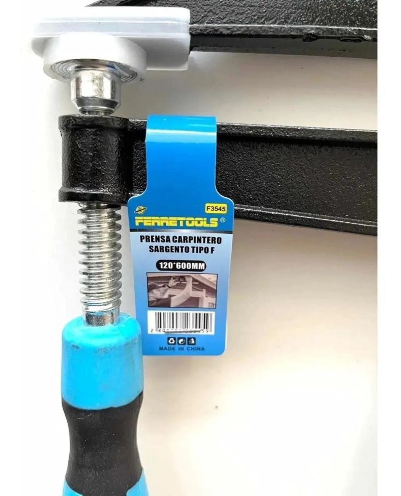 PRENSA SARGENTO 120 X 600 MM PROFESIONAL - 3