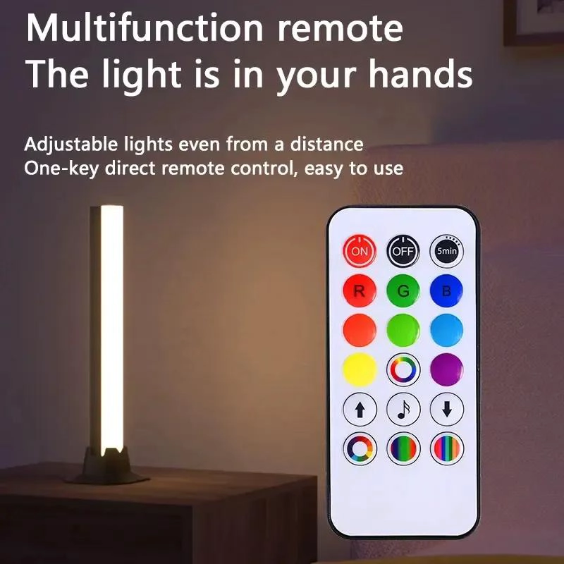 BARRA LED RGB RITMICA PARA MONITOR Y TV CON CONTROL REMOTO - 7