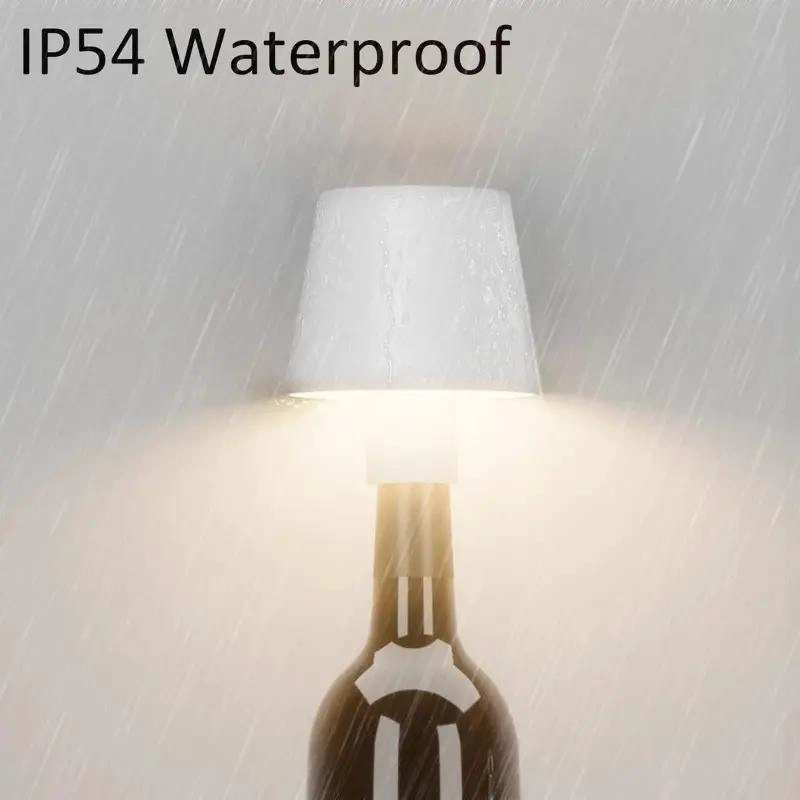 LAMPARA LED INALAMBRICA REGULABLE PARA BOTELLAS DE VINO - 3