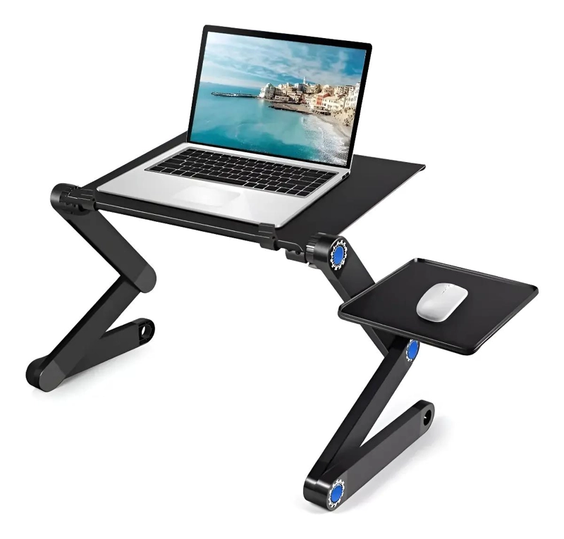MESA AJUSTABLE PLEGABLE PARA LAPTOP Y COMPUTADORA - 1