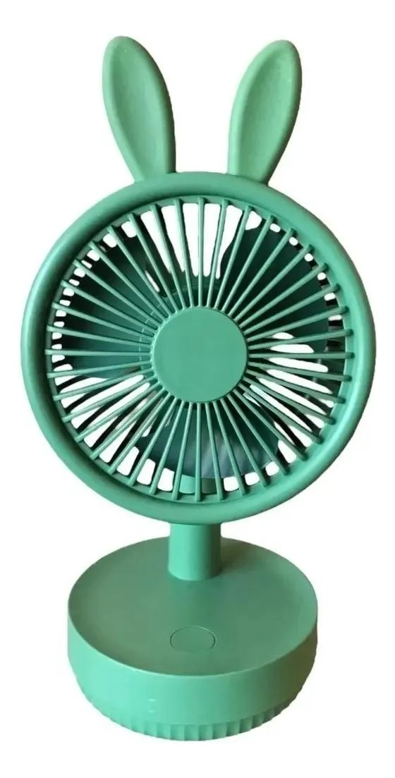 VENTILADOR PORTATIL RECARGABLE USB CON DISEÑO DIVERTIDO - 3