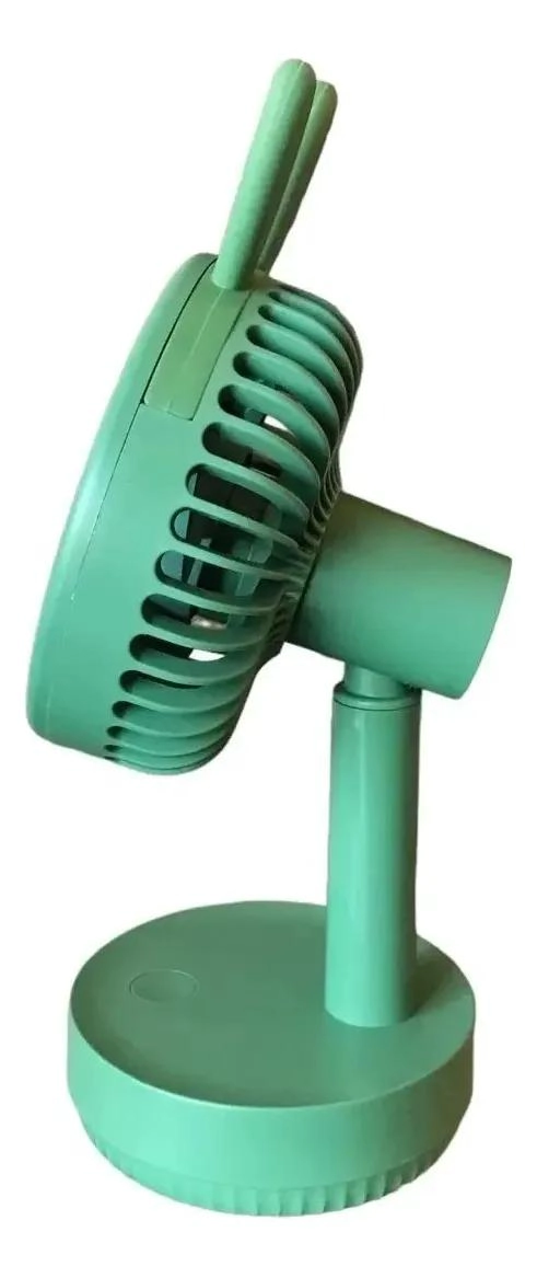 VENTILADOR PORTATIL RECARGABLE USB CON DISEÑO DIVERTIDO - 5