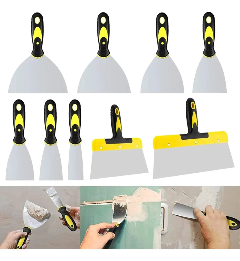 PACK DE 9 CUCHILLAS DE ACERO INOXIDABLE - 1
