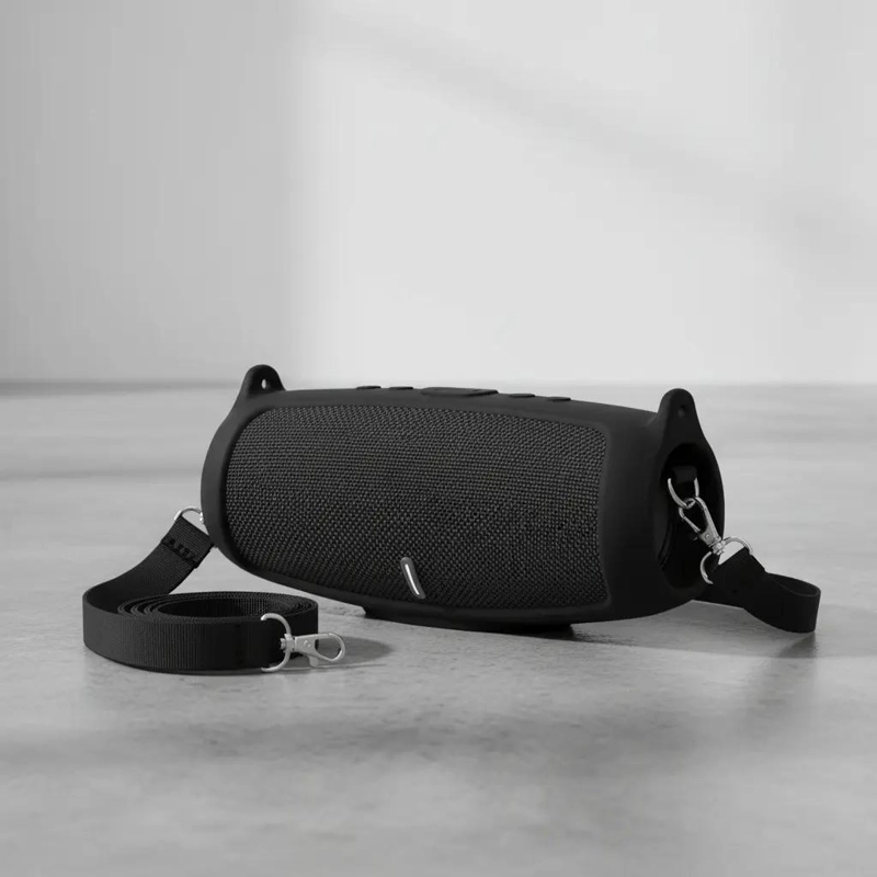 FUNDA DE SILICONA PROTECTORA CON CORREA PARA ALTAVOZ - 5