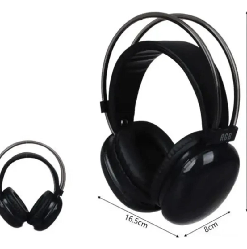 AURICULARES BLUETOOTH 5.3 INALAMBRICOS CON MICROFONO Y LUCES LED - 2