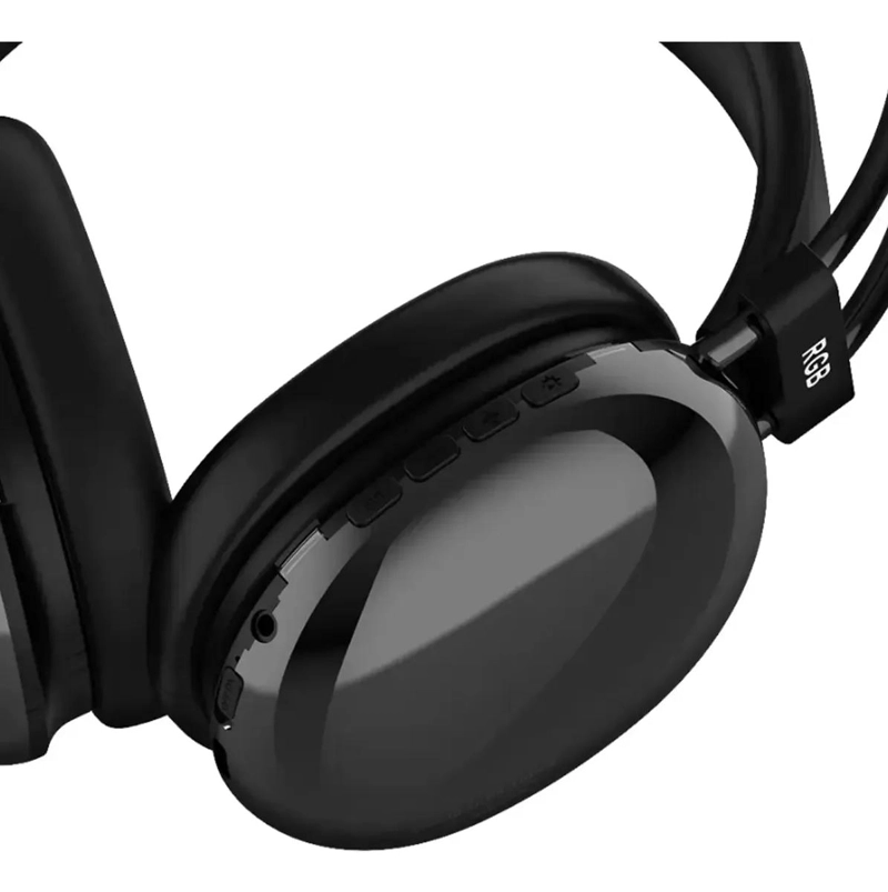 AURICULARES BLUETOOTH 5.3 INALAMBRICOS CON MICROFONO Y LUCES LED - 3