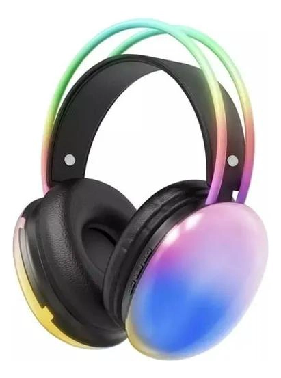 AURICULARES INALAMBRICOS BLUETOOTH 5.3 CON MICROFONO RGB - 1